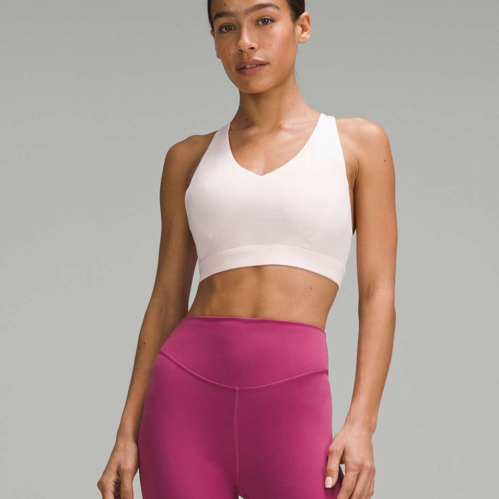 Lululemon Envital Bra *Medium Support,  Strawberry Milkshake - size 2